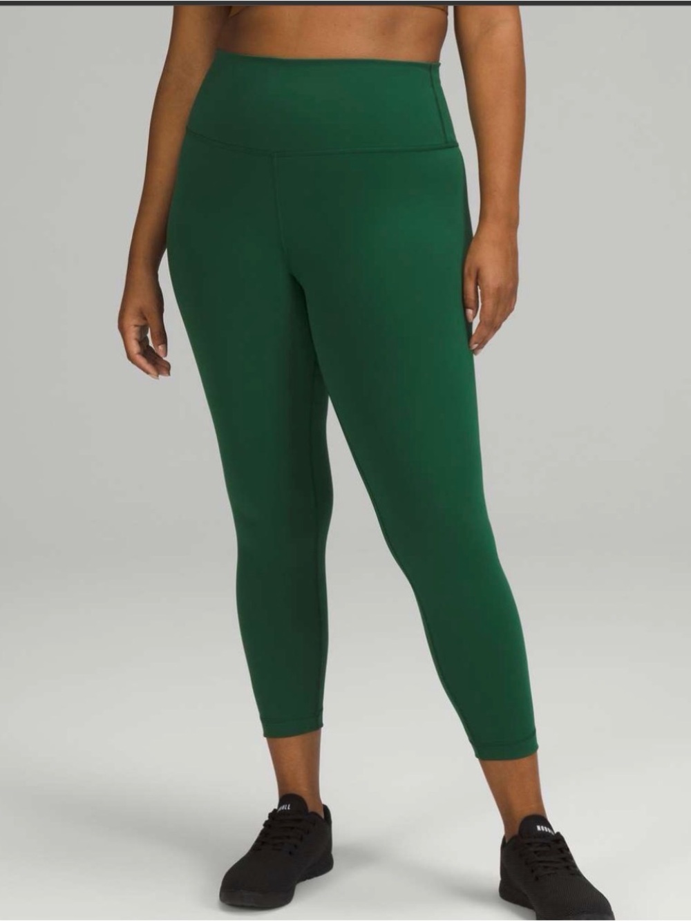 Lululemon Wunder Train Hi-Rise Leggings 25” size 4 Everglade Green